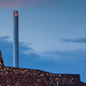 Illustration for article titled This Waste Incineration Power Plant Glows Like Its On Fire